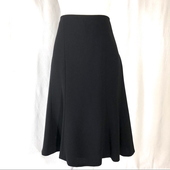 Ann Taylor Dresses & Skirts - Ann Taylor Black Flare A Line Skirt